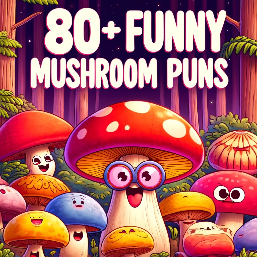 Funny Mushroom Pun