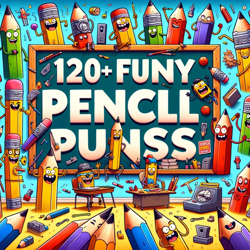 Pencil Pun Funny